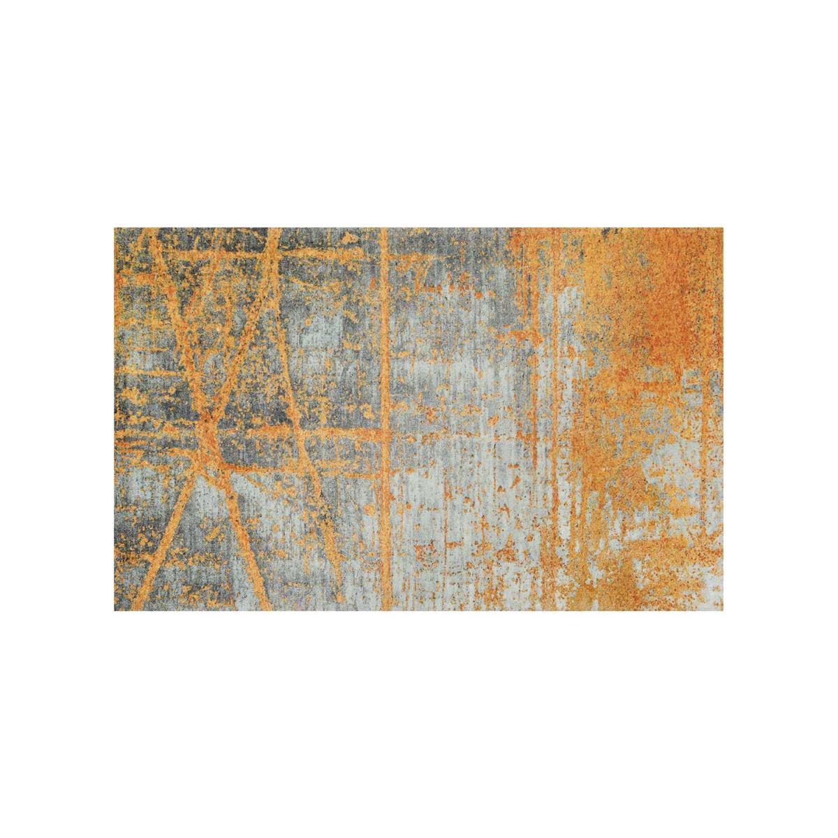 Tapis salon et chambre tissé motif abstrait RUSTICO — vue 4