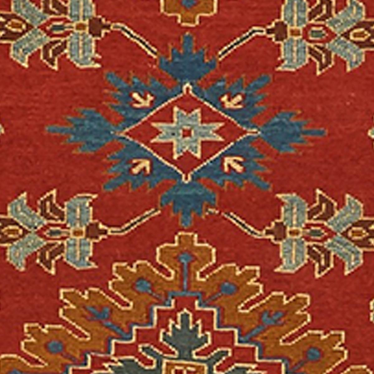 Authentique tapis d'Orient fait main en laine SOUMAK — vue 5