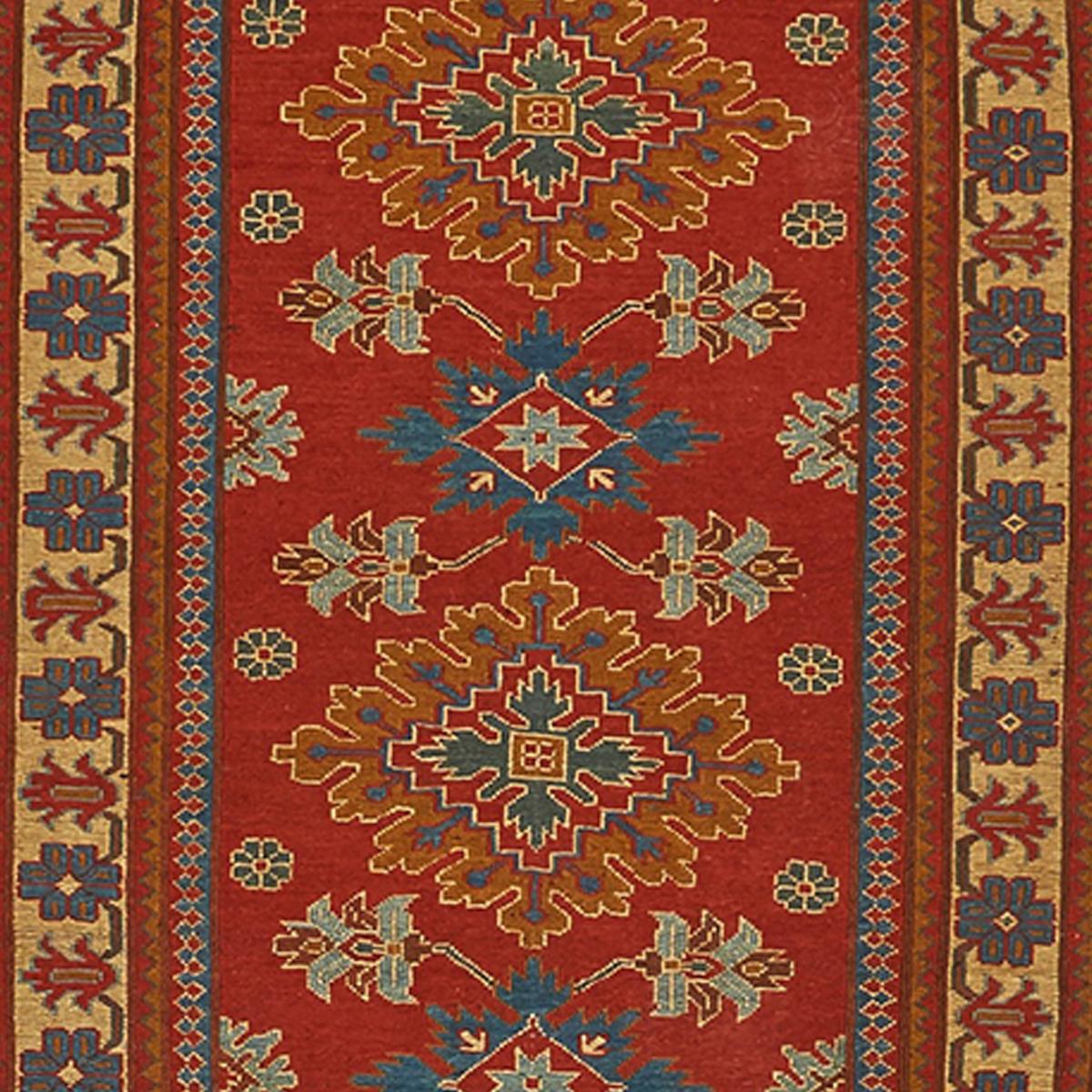 Authentique tapis d'Orient fait main en laine SOUMAK — vue 4