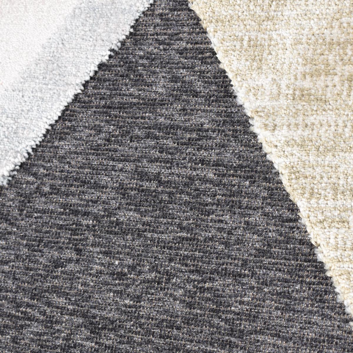 Tapis salon et chambre tissé en viscose motif scandinave SCANDSTYLE — vue 5