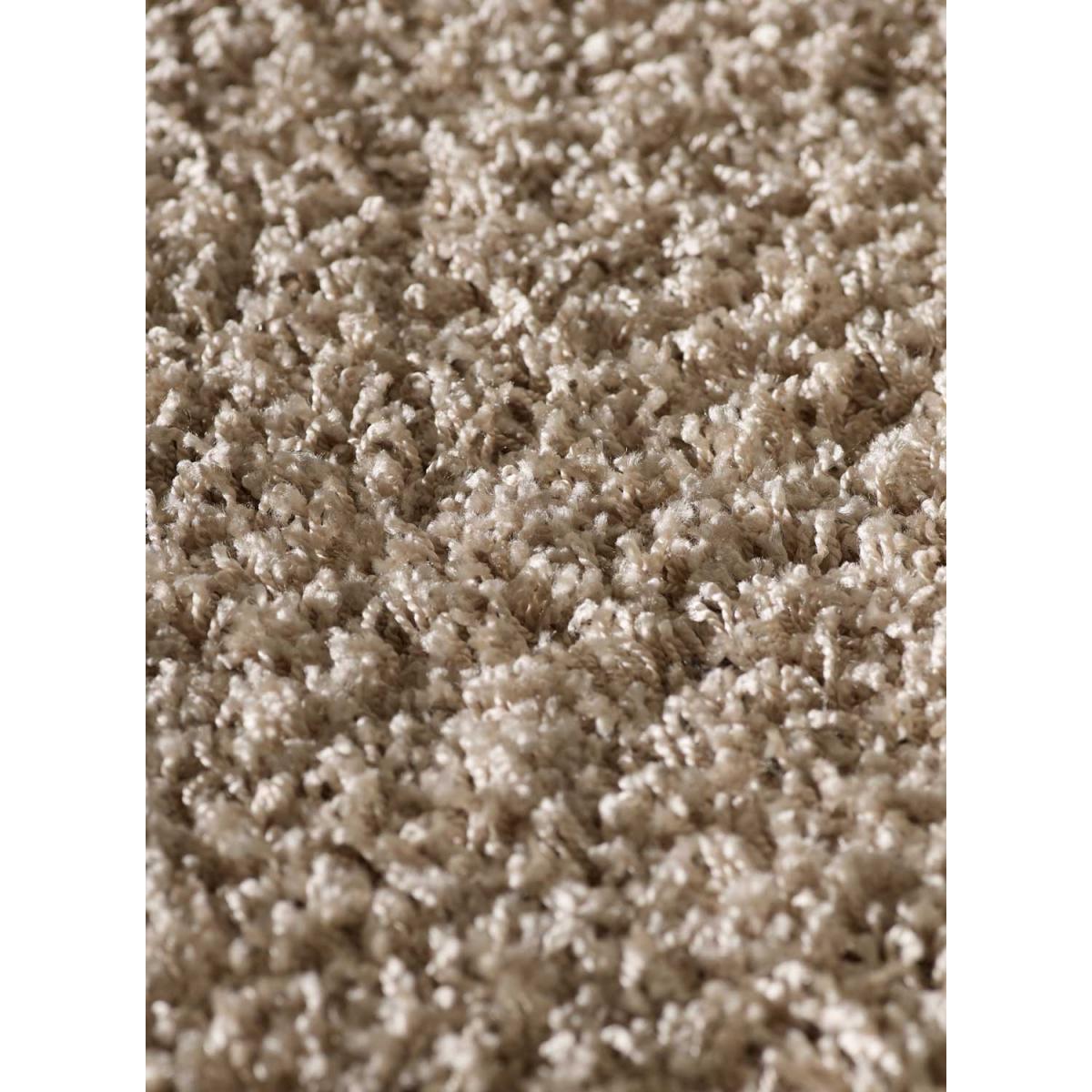 Tapis longs poils shaggy tissé motif uni SIMPLE — vue 4