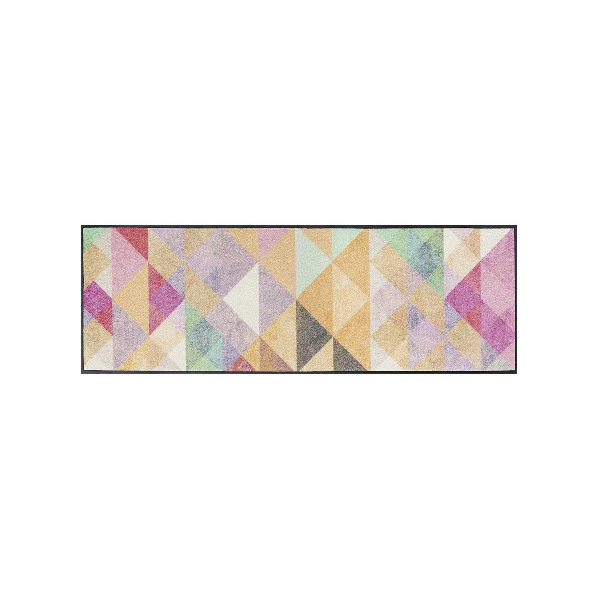 Tapis salon et chambre tissé motif pastel SANORA — vue 3