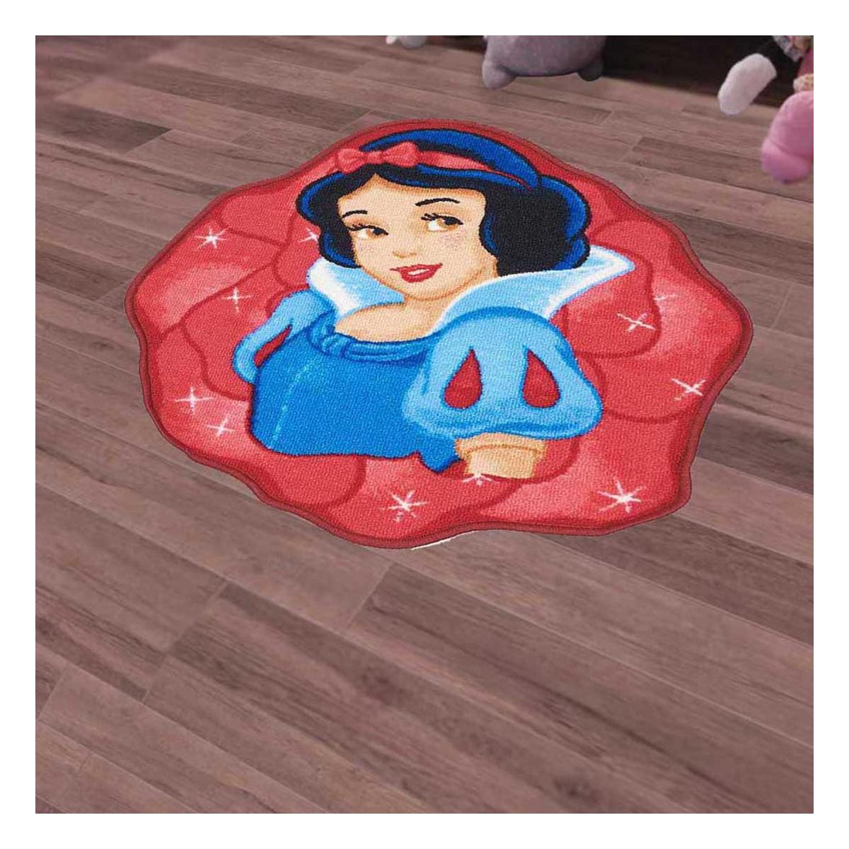 Tapis enfant Lavable 30° LYN48 BLANCHE NEIGE — vue 3