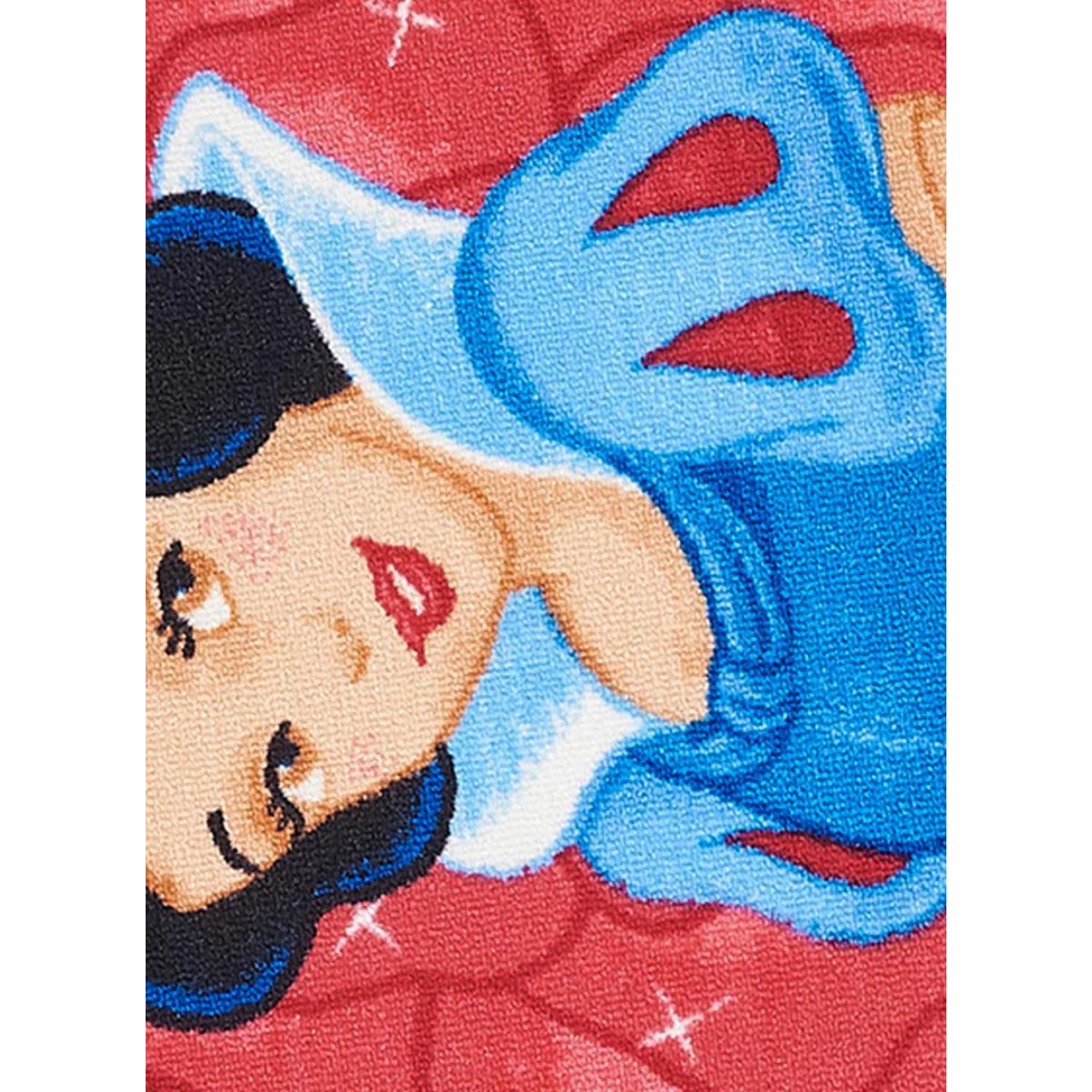 Tapis enfant Lavable 30° LYN48 BLANCHE NEIGE — vue 5