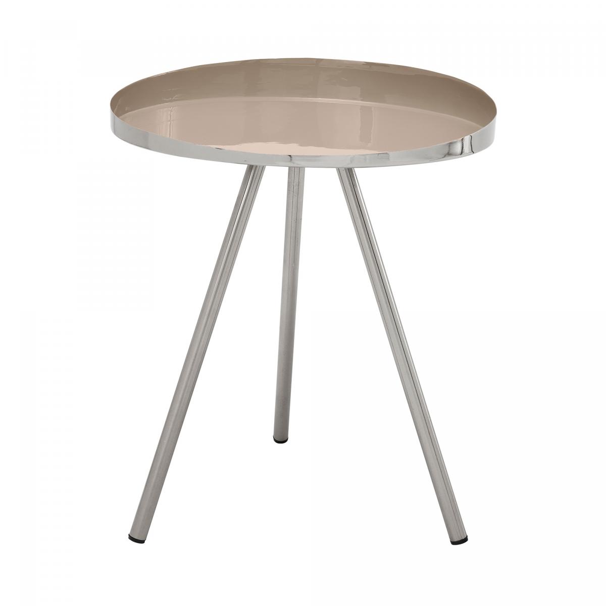 Table basse fait main en fer motif contemporain EDI
