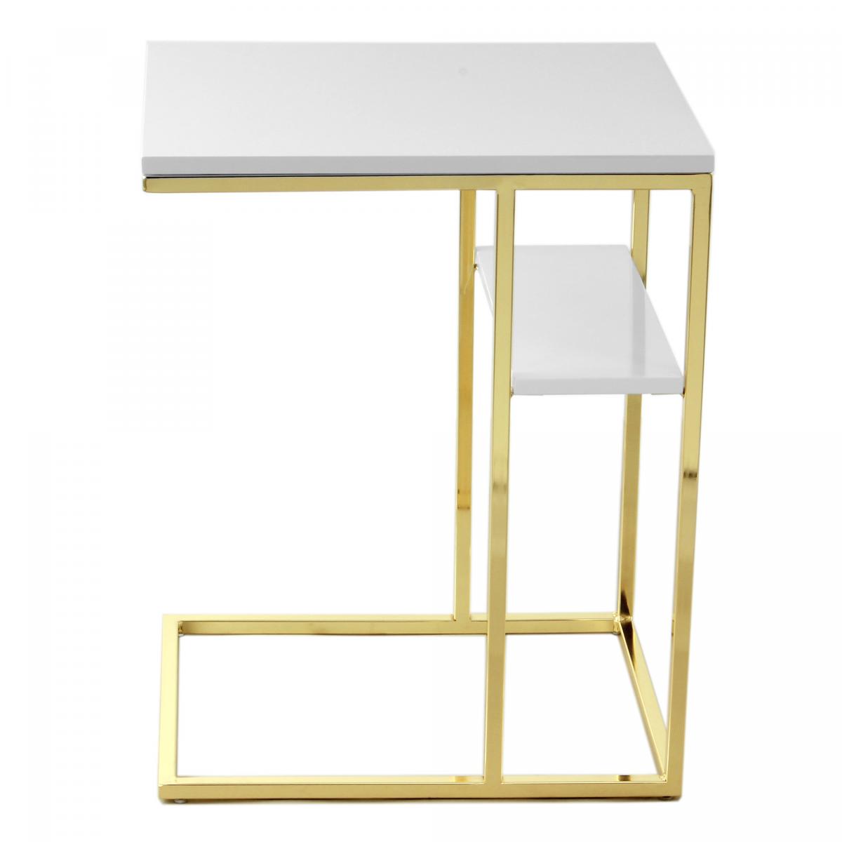 Table basse fait main en acier inoxydable ENE — Beyit