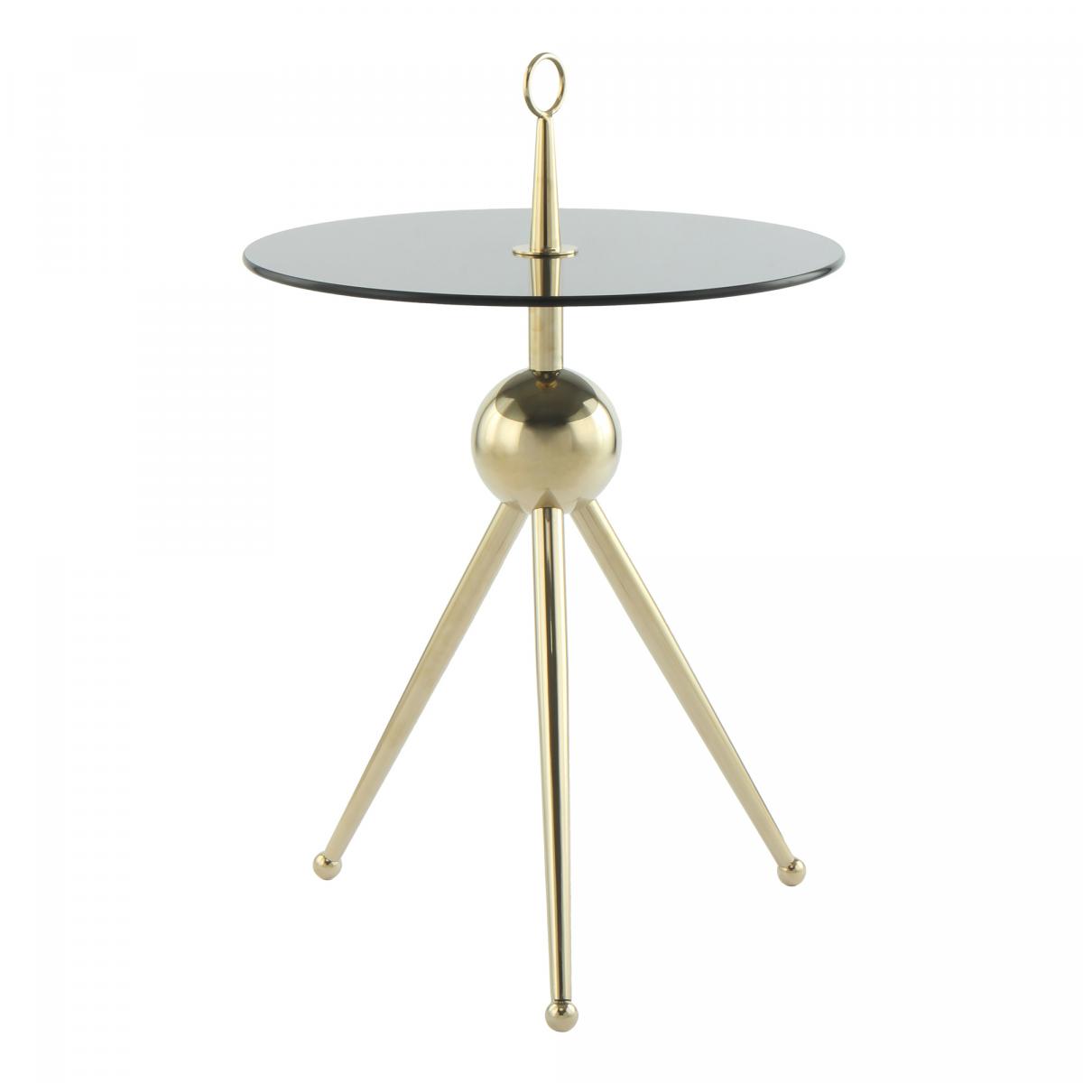 Table basse fait main en acier inoxydable ERO