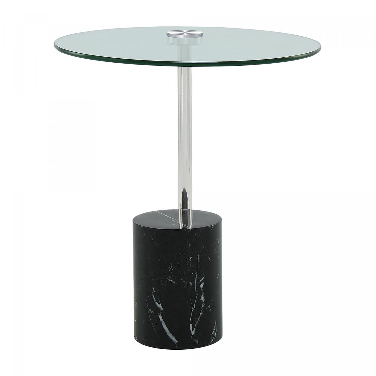 Table basse fait main en acier inoxydable EVI