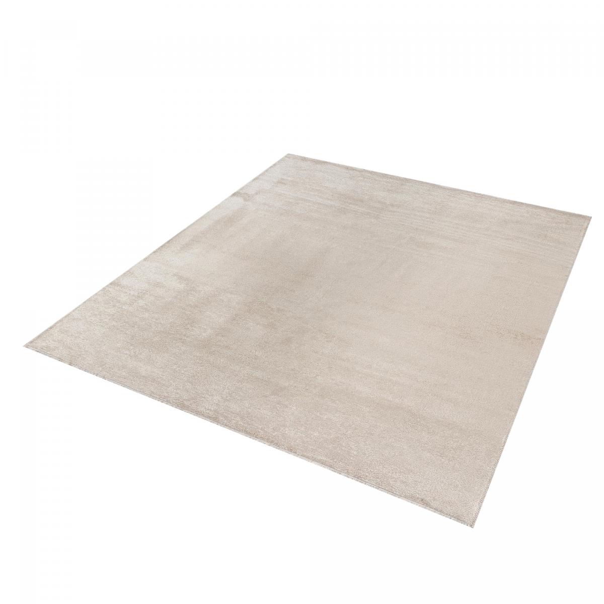 Tapis kilim tissé en coton motif faux uni PEARL — vue 4