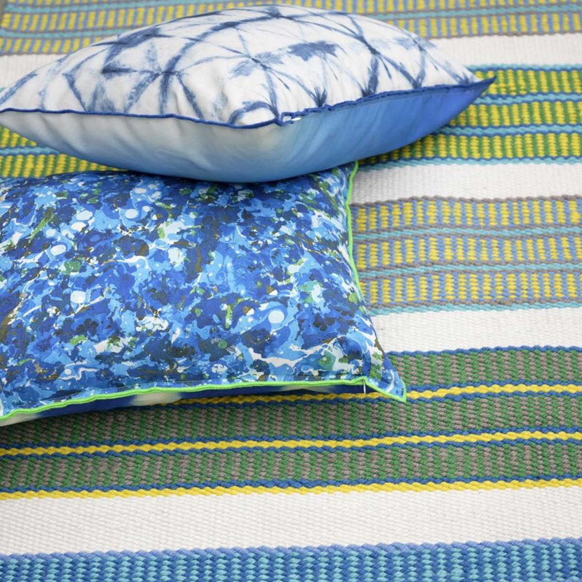 Tapis extérieur kilim fait main MAHAKAM — vue 5