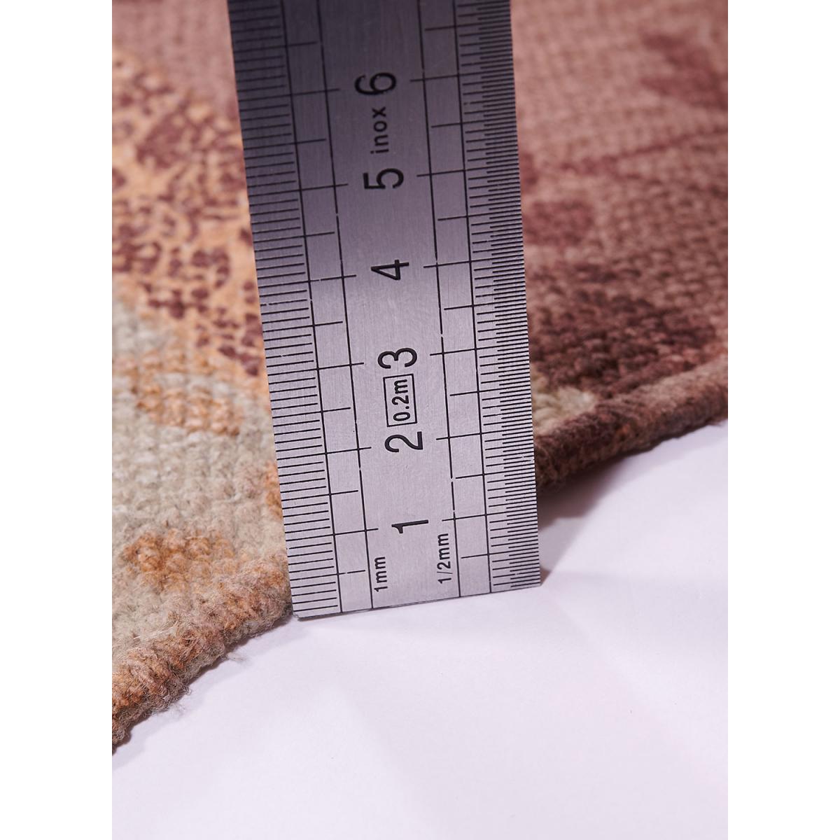 Tapis kilim fait à la main en coton motif ethnique — vue 6