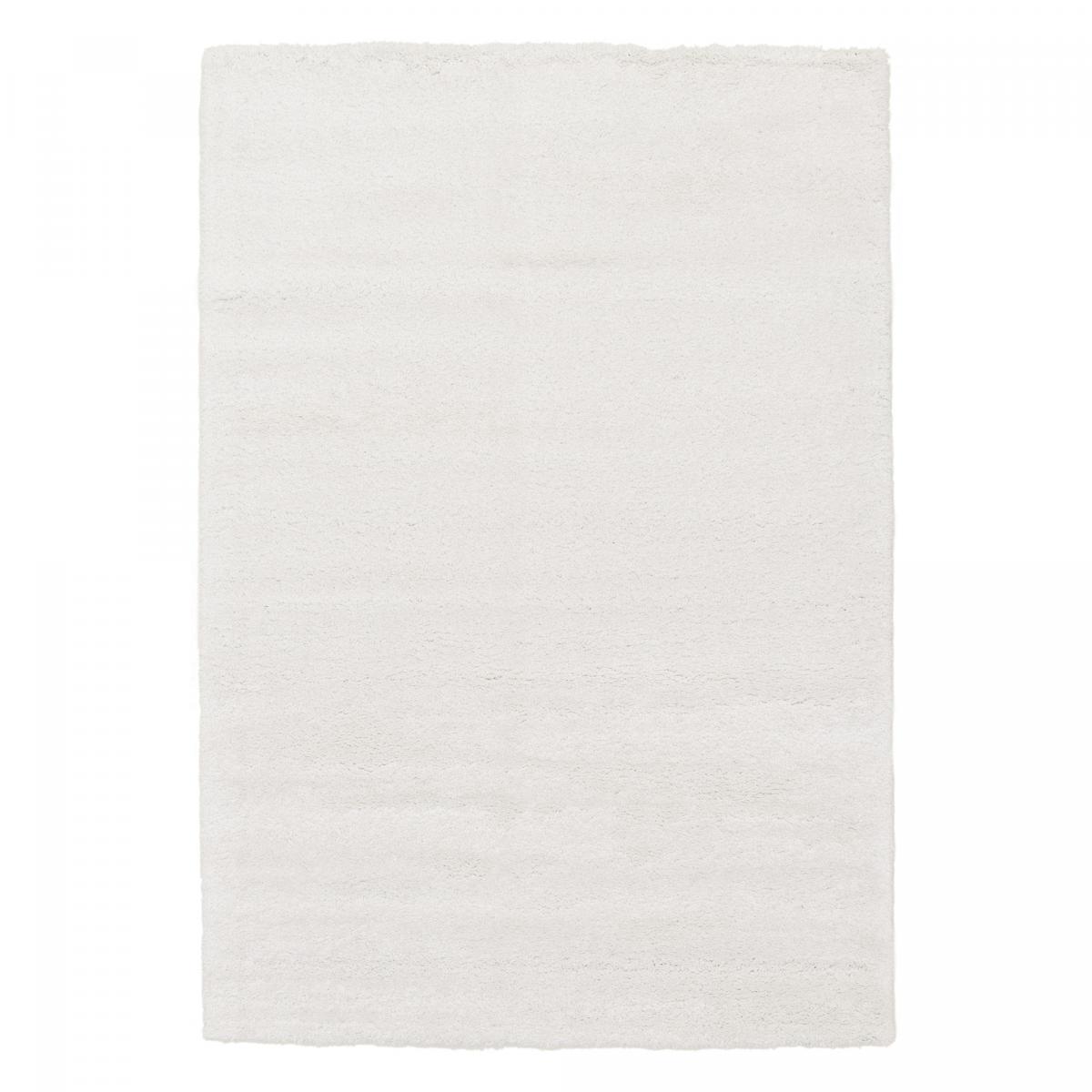 Tapis shaggy tissé motif uni AMORE 1