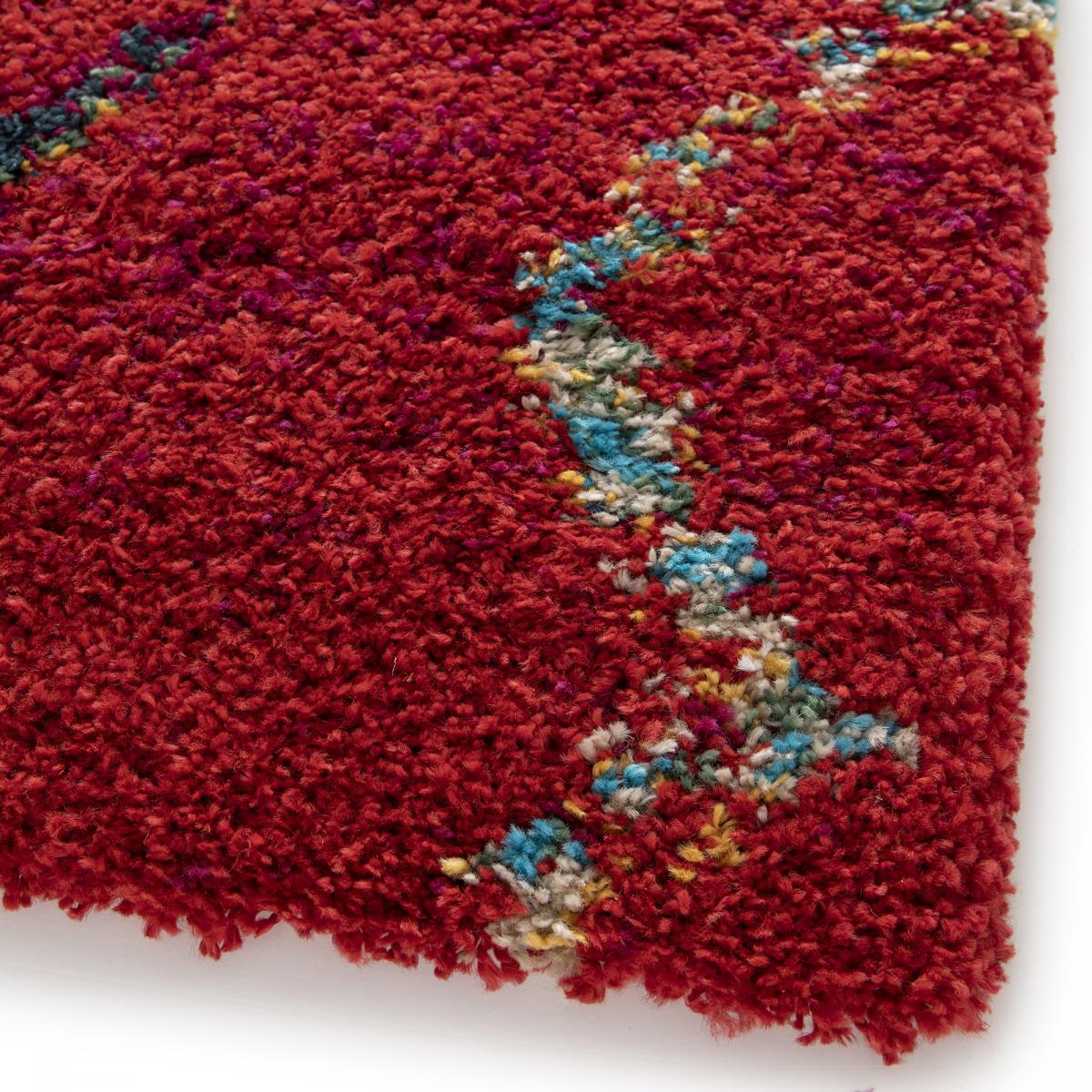 Tapis shaggy tissé motif berbère AMORE 4 — vue 5