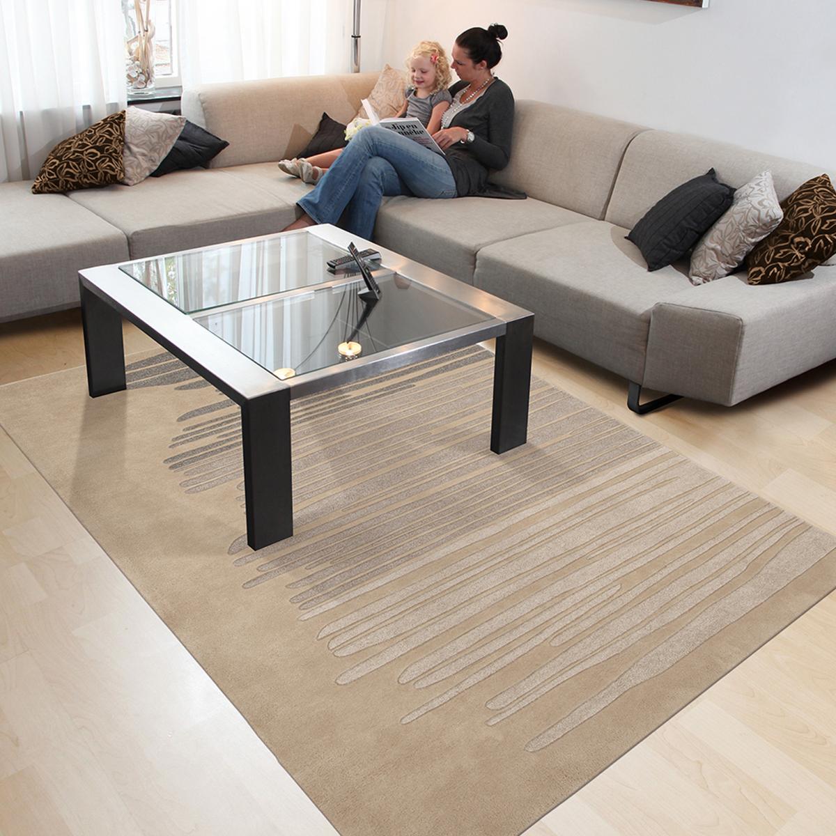 Tapis chambre fait main en acrylique NEDCRAFT — vue 3