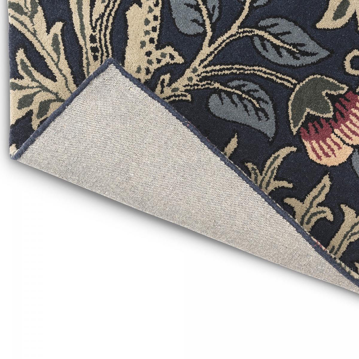 Tapis salon et chambre fait à la main en laine motif floral ARTICHOKE — vue 5
