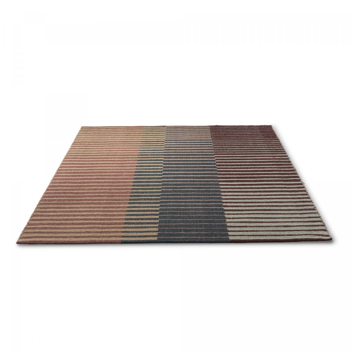 Tapis kilim ARTISAN A, fait main en laine motif géométrique — vue 4