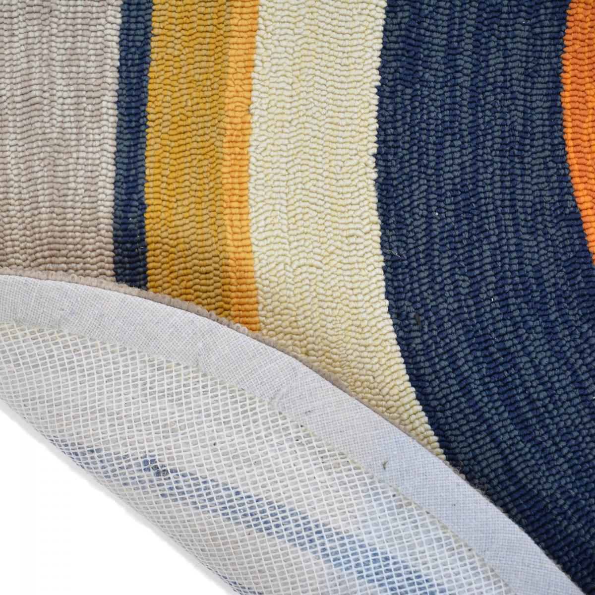 Tapis extérieur tissé kilim rectangle AURA — vue 5