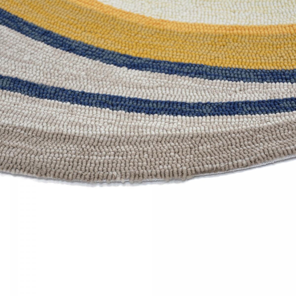 Tapis extérieur tissé kilim rectangle AURA — vue 6