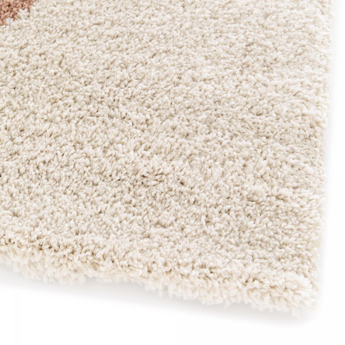 Tapis shaggy tissé motif géométrique AURORA 3 — vue 5