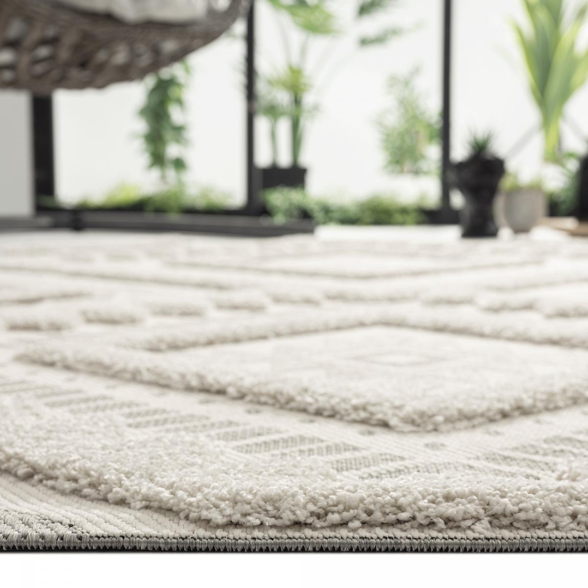Tapis pour une chambre ou une entrée tissé motif ethnique BAIME — vue 5