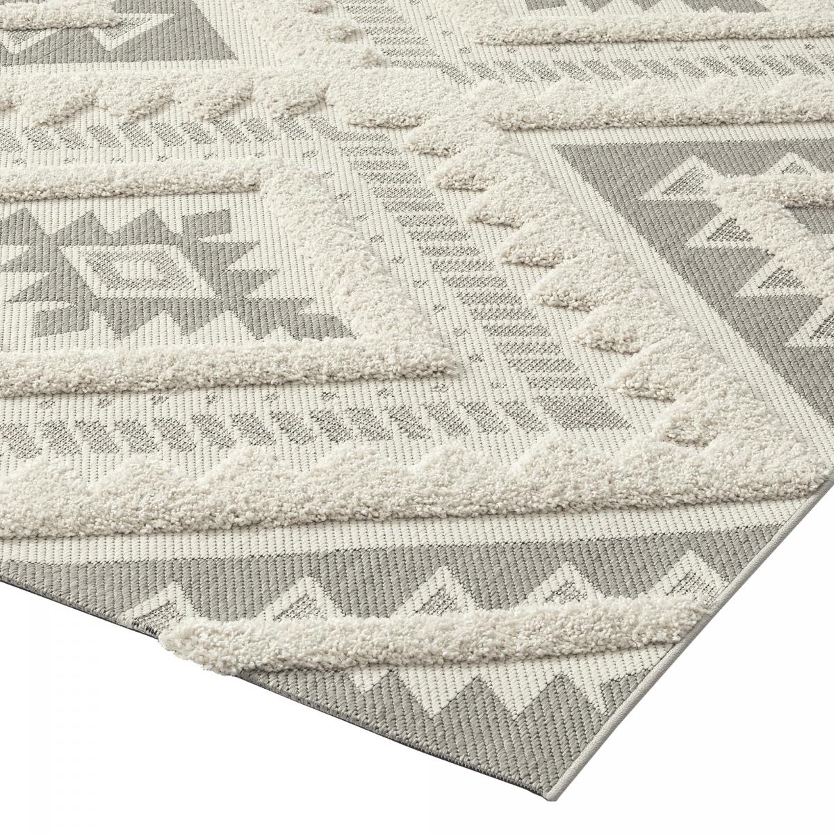 Tapis pour une chambre ou une entrée tissé motif ethnique BAIME — vue 4