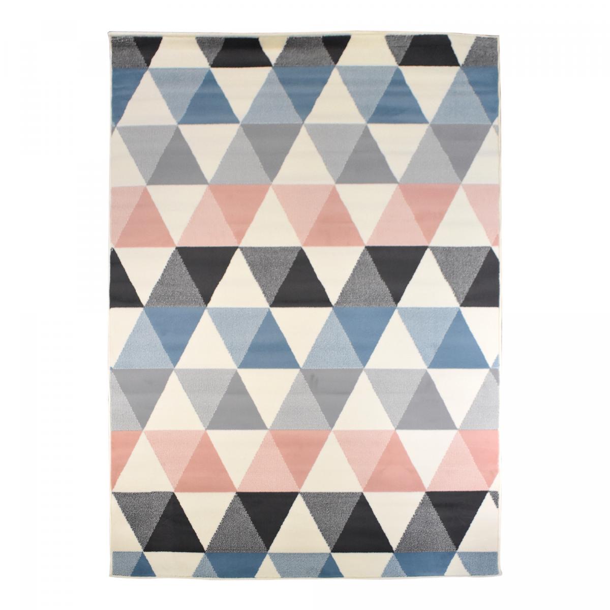 Tapis chambre tissé LYN49 PASTELIANGLE