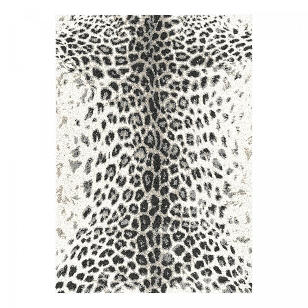 Tapis salon et chambre tissé motif animaux BELLA 5