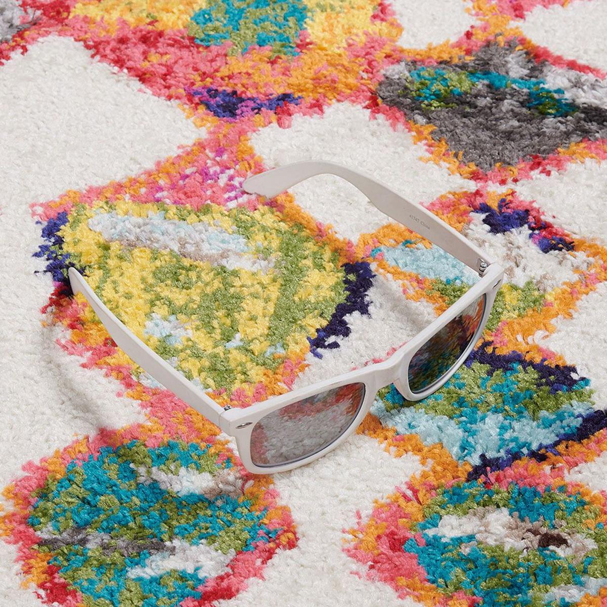 Tapis berbère tissé motifs tribaux LYN5 OURIKA A — vue 4