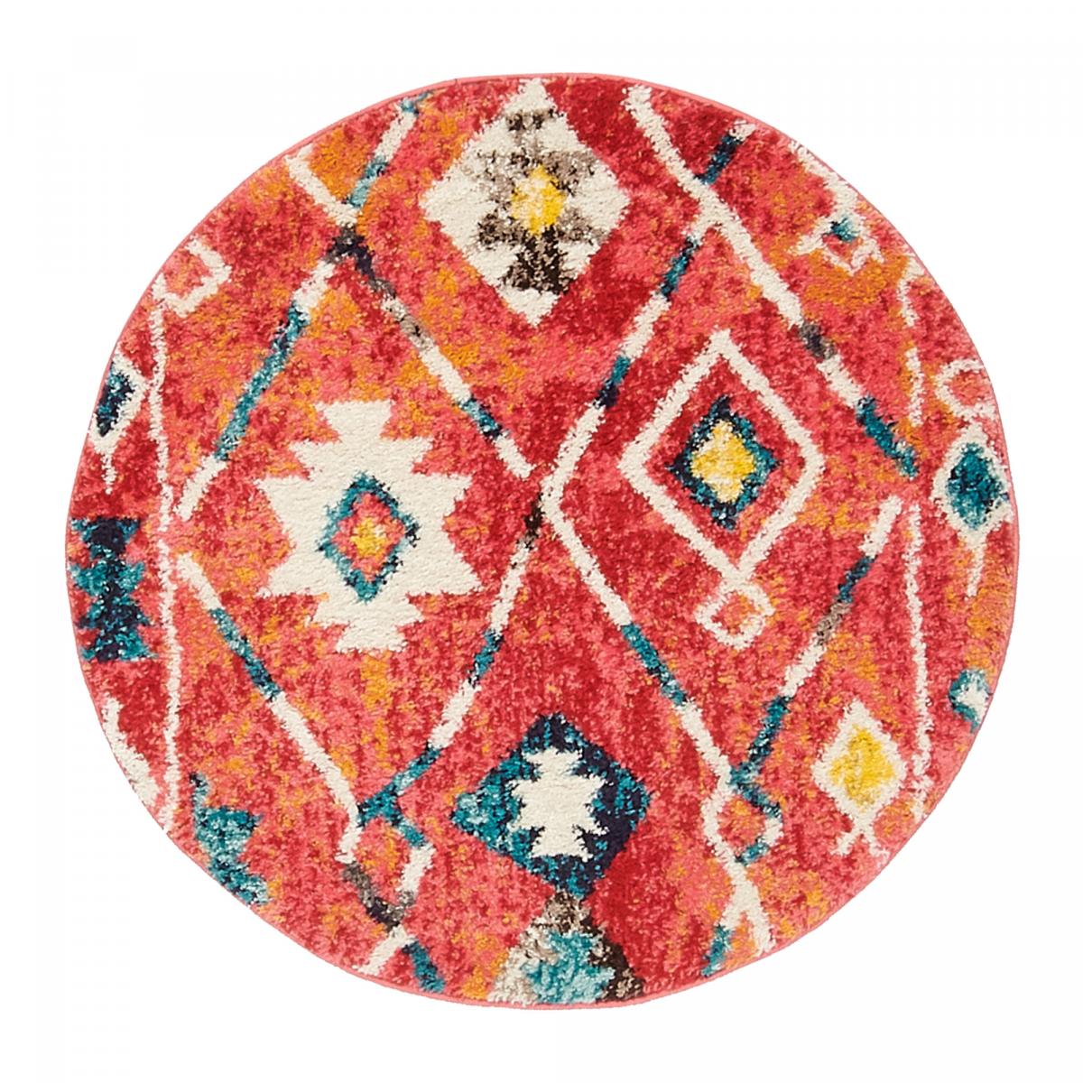 Tapis berbère tissé motifs tribaux LYN5 OURIKA B