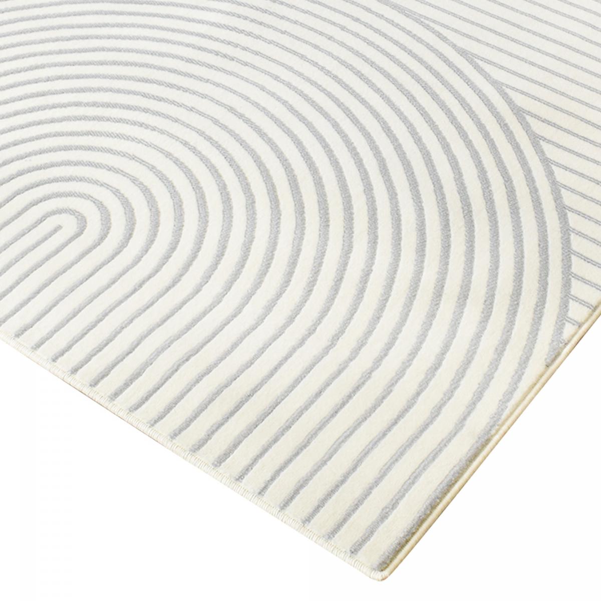 Tapis salon et chambre tissé motif géométrique LYN49 BINCI — vue 6