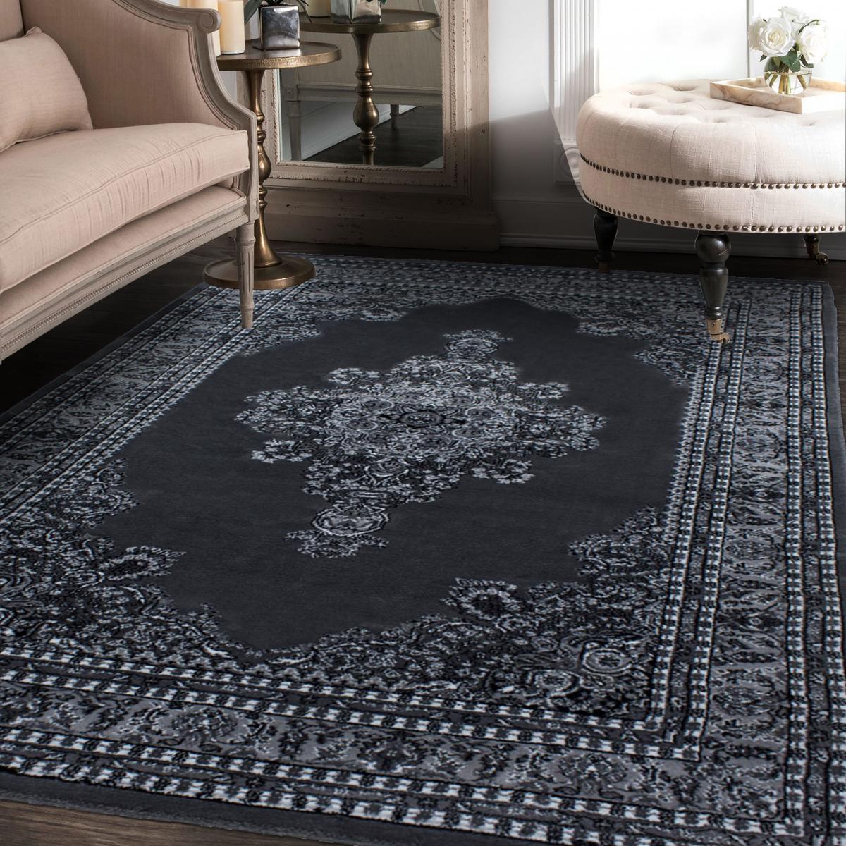 Tapis orient tissé motifs orientaux BISKO 2 — vue 3