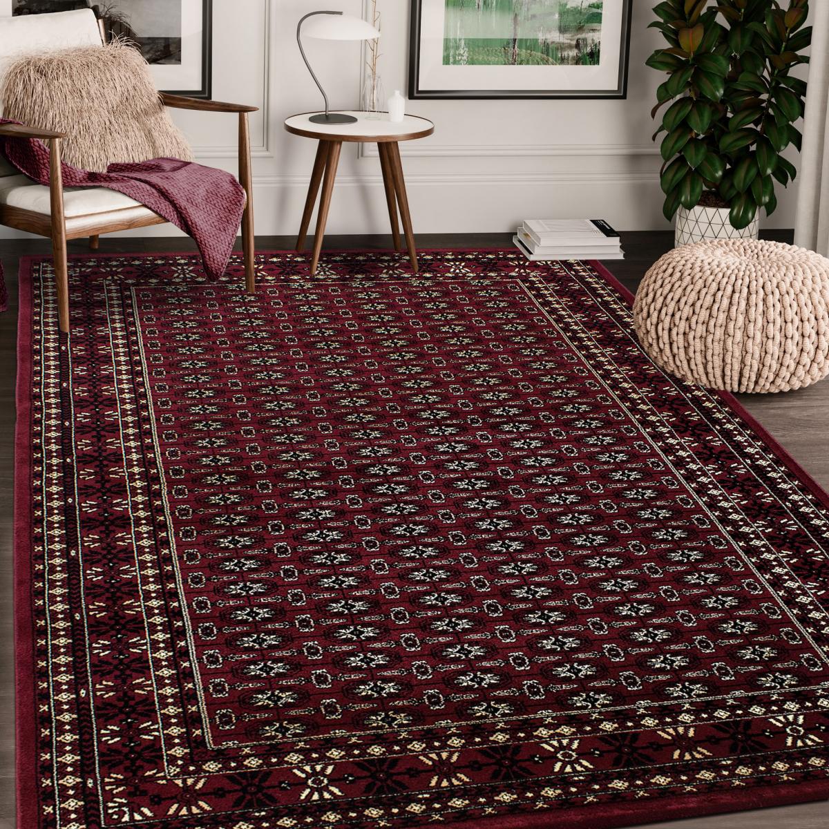Tapis orient tissé motifs orientaux BISKO 3 — vue 3