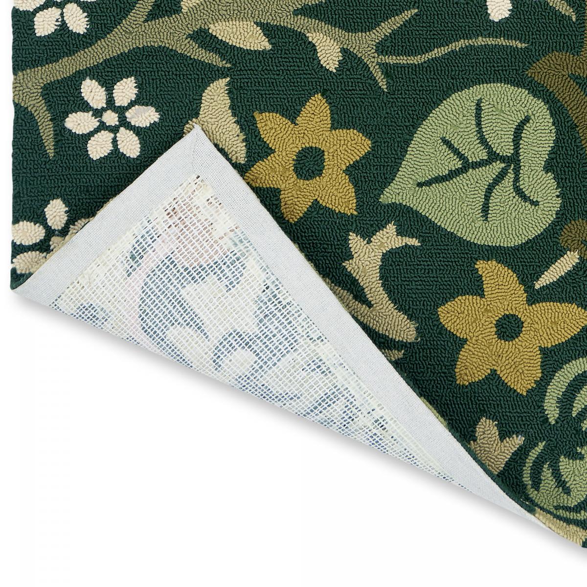 Tapis extérieur tissé kilim rectangle BLAKORN — vue 6