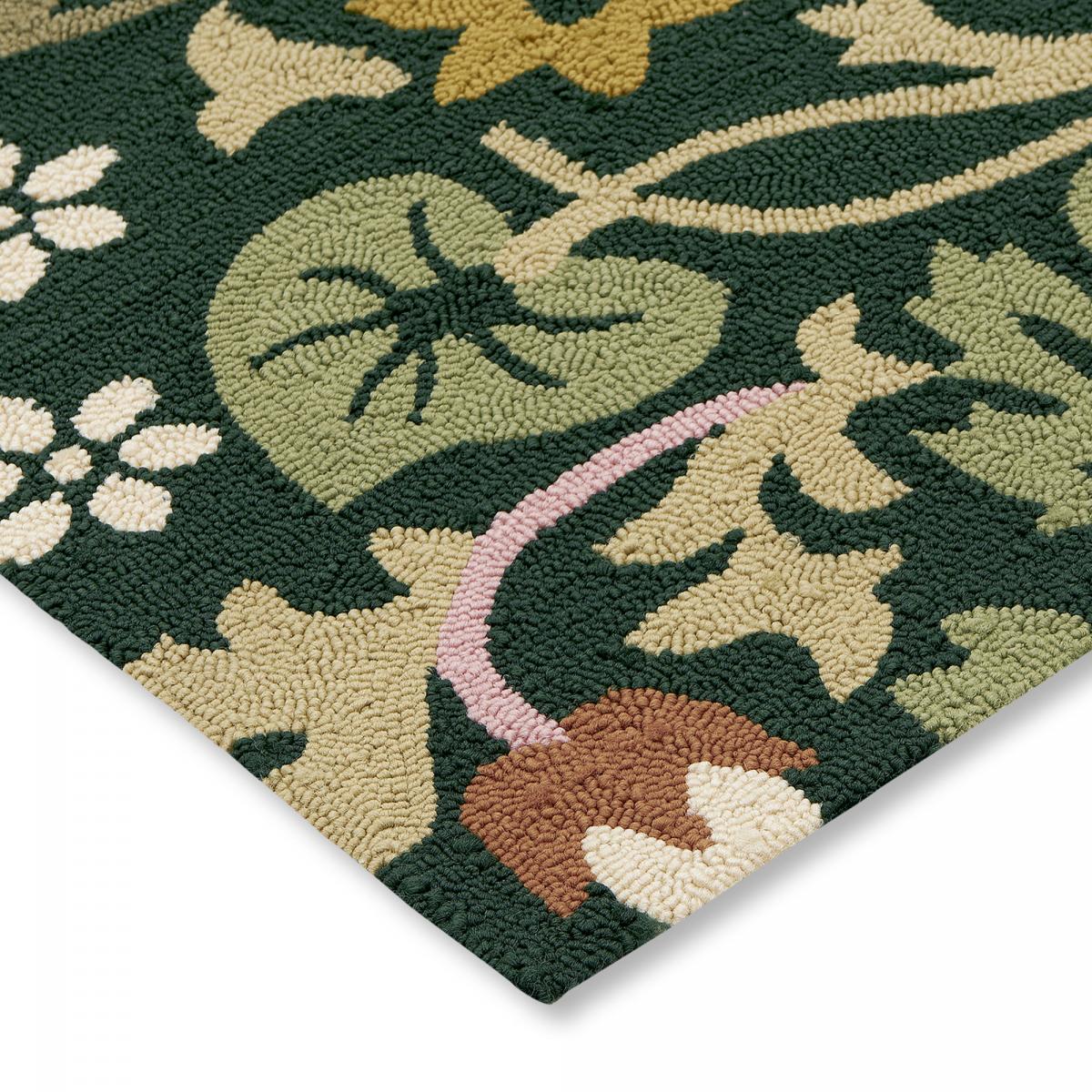 Tapis extérieur tissé kilim rectangle BLAKORN — vue 5