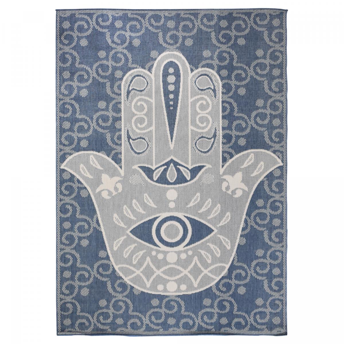 Tapis extérieur, kilim reversible LYN2 L REVERSIBLE