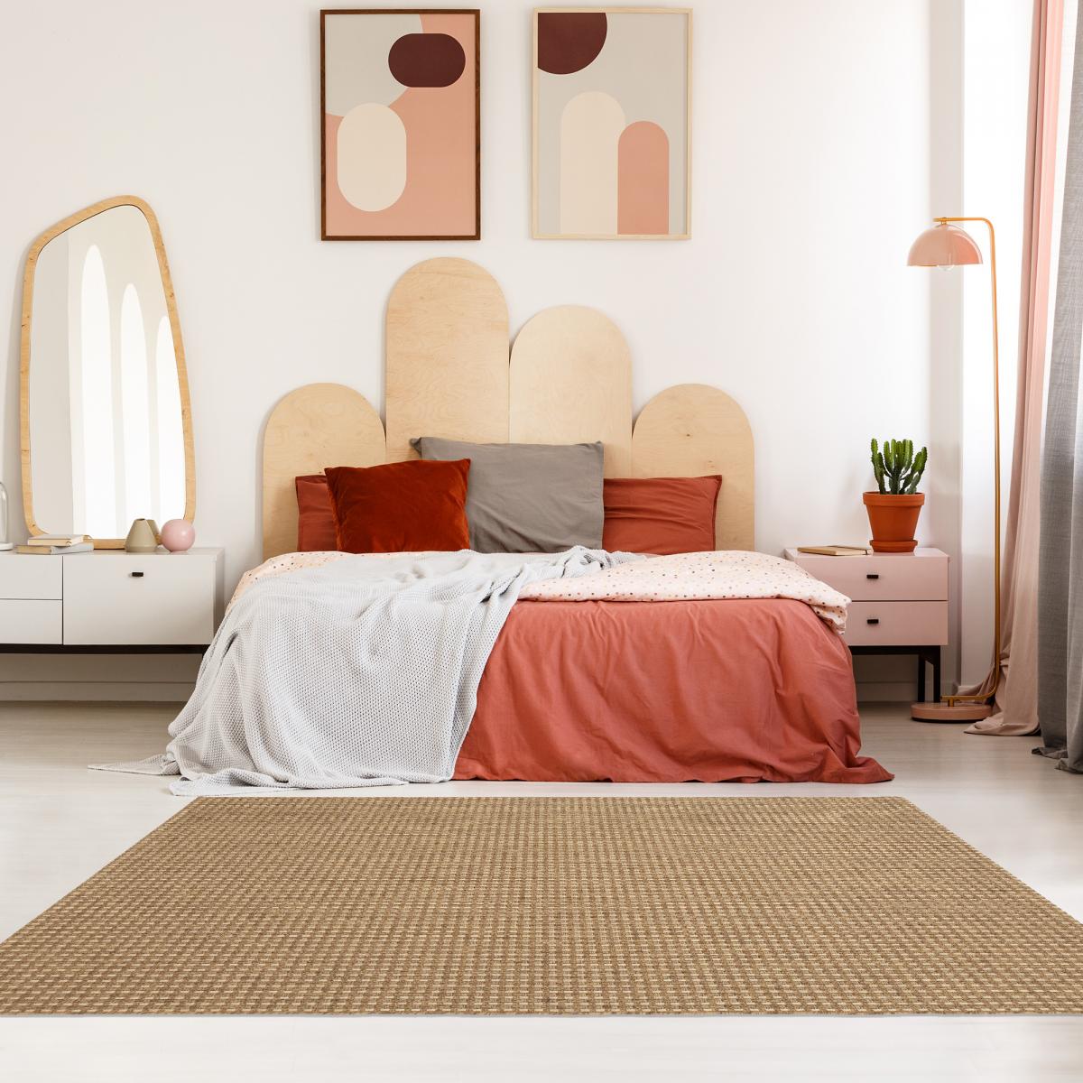 Tapis extérieur tissé kilim rectangle BOTANI 1 — vue 6