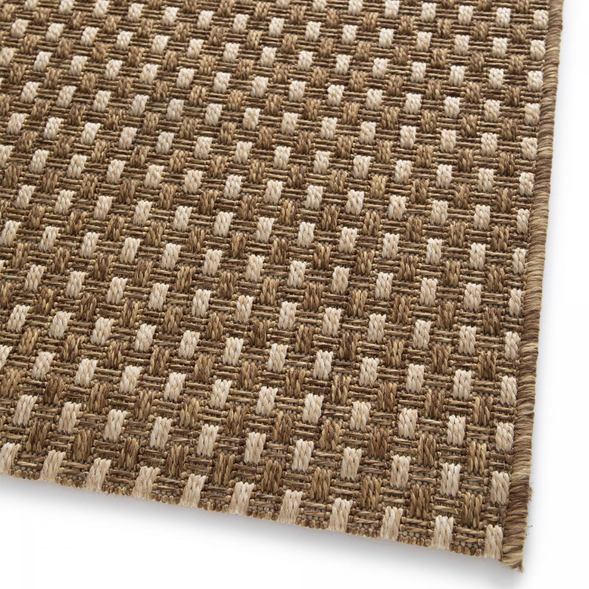 Tapis extérieur tissé kilim rectangle BOTANI 1 — vue 4