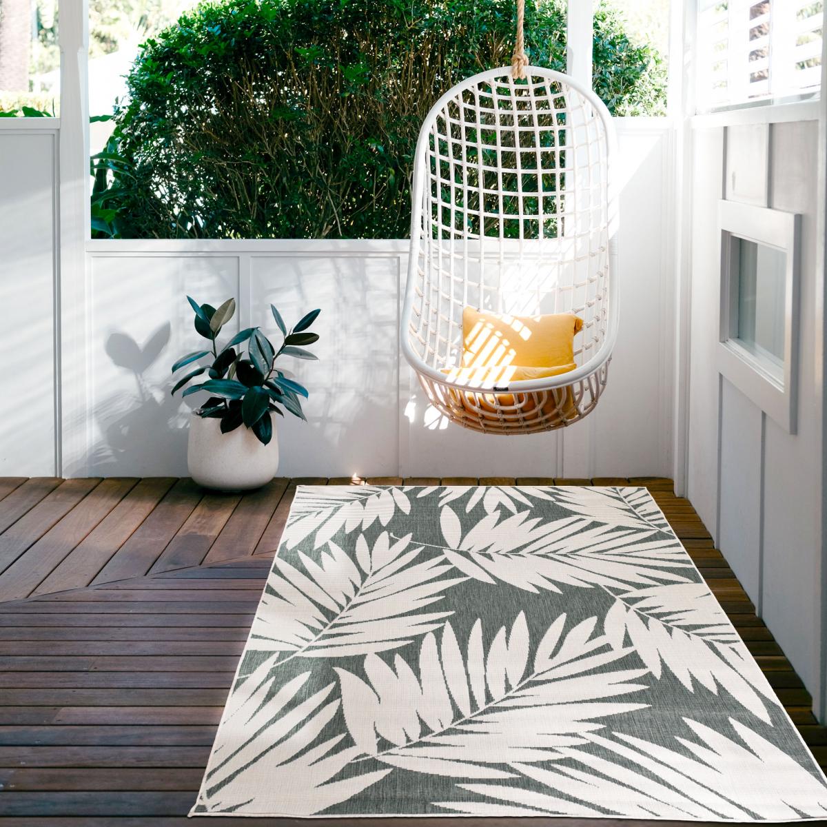 Tapis extérieur, kilim reversible LYN2 P REVERSIBLE — vue 3