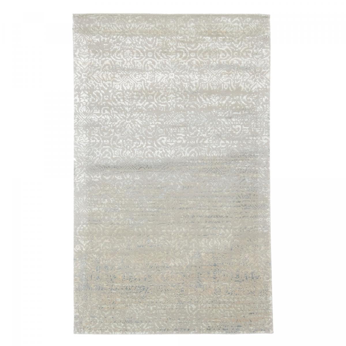 Tapis salon et chambre fait main en laine motif uni BREZE