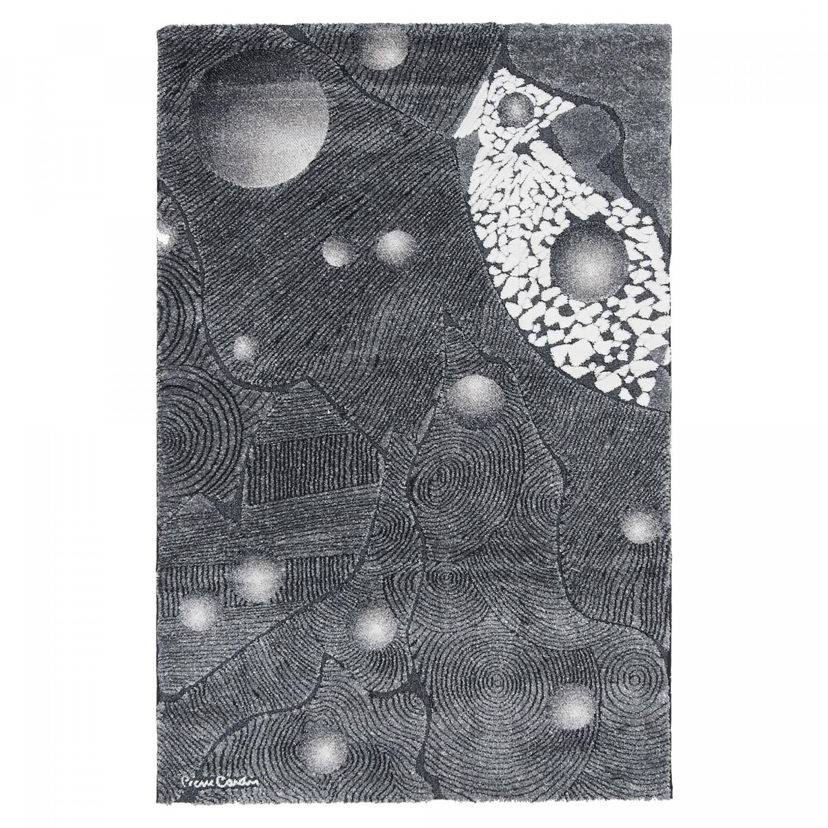 Tapis salon et chambre tissé en acrylique motif simple BREZIK