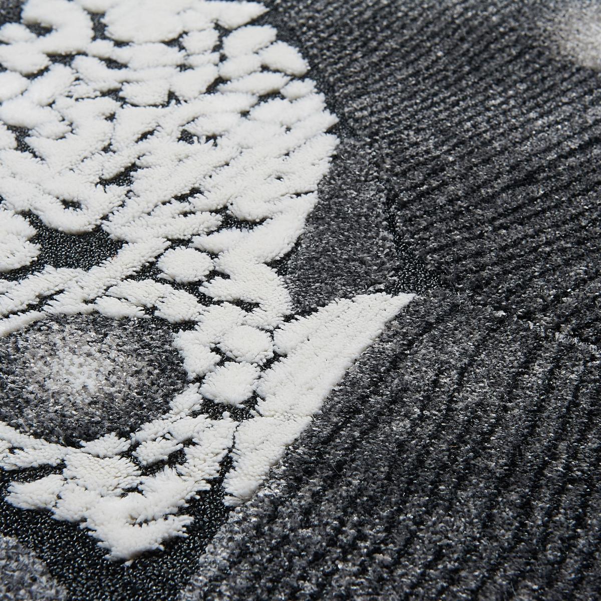 Tapis salon et chambre tissé en acrylique motif simple BREZIK — vue 5