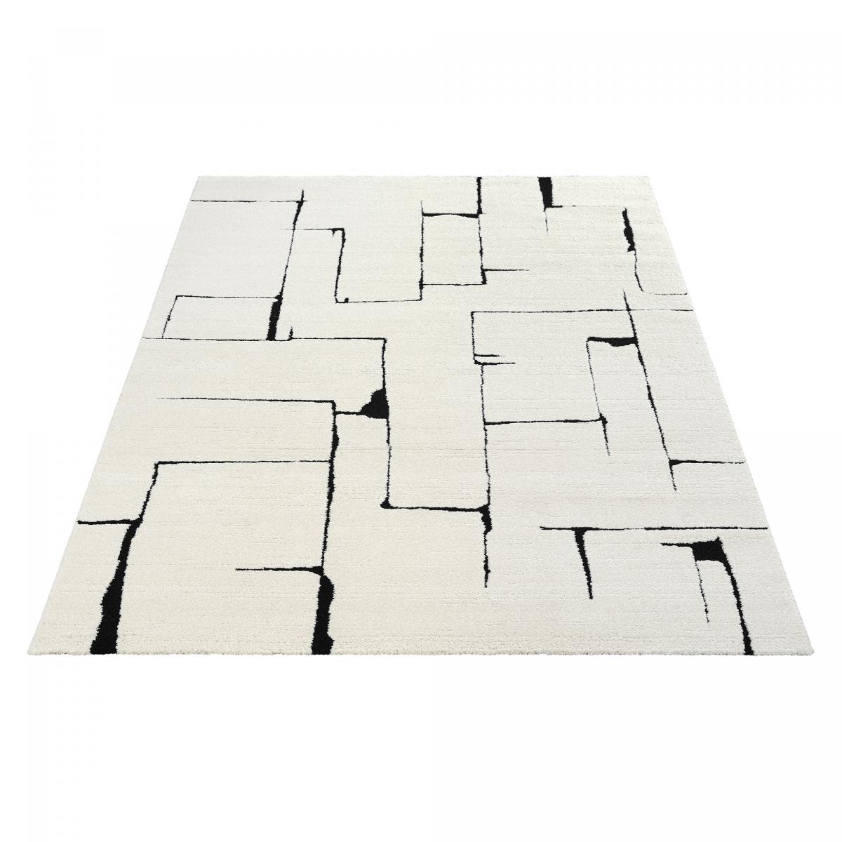 Tapis salon LYN9 BRINKI Tapis soyeux en relief — vue 6