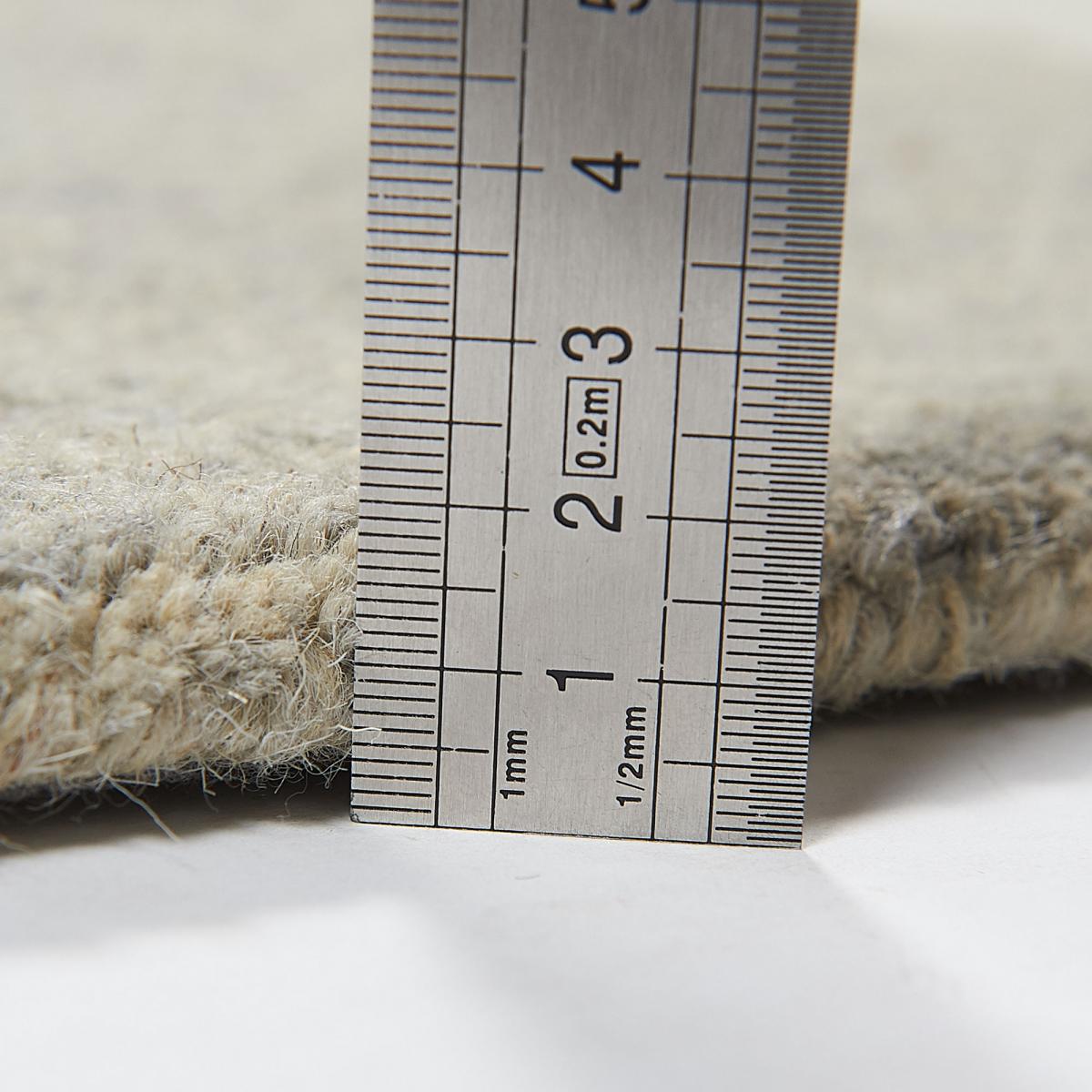 Tapis salon et chambre fait main en laine motif géométrique BUILDING — vue 5