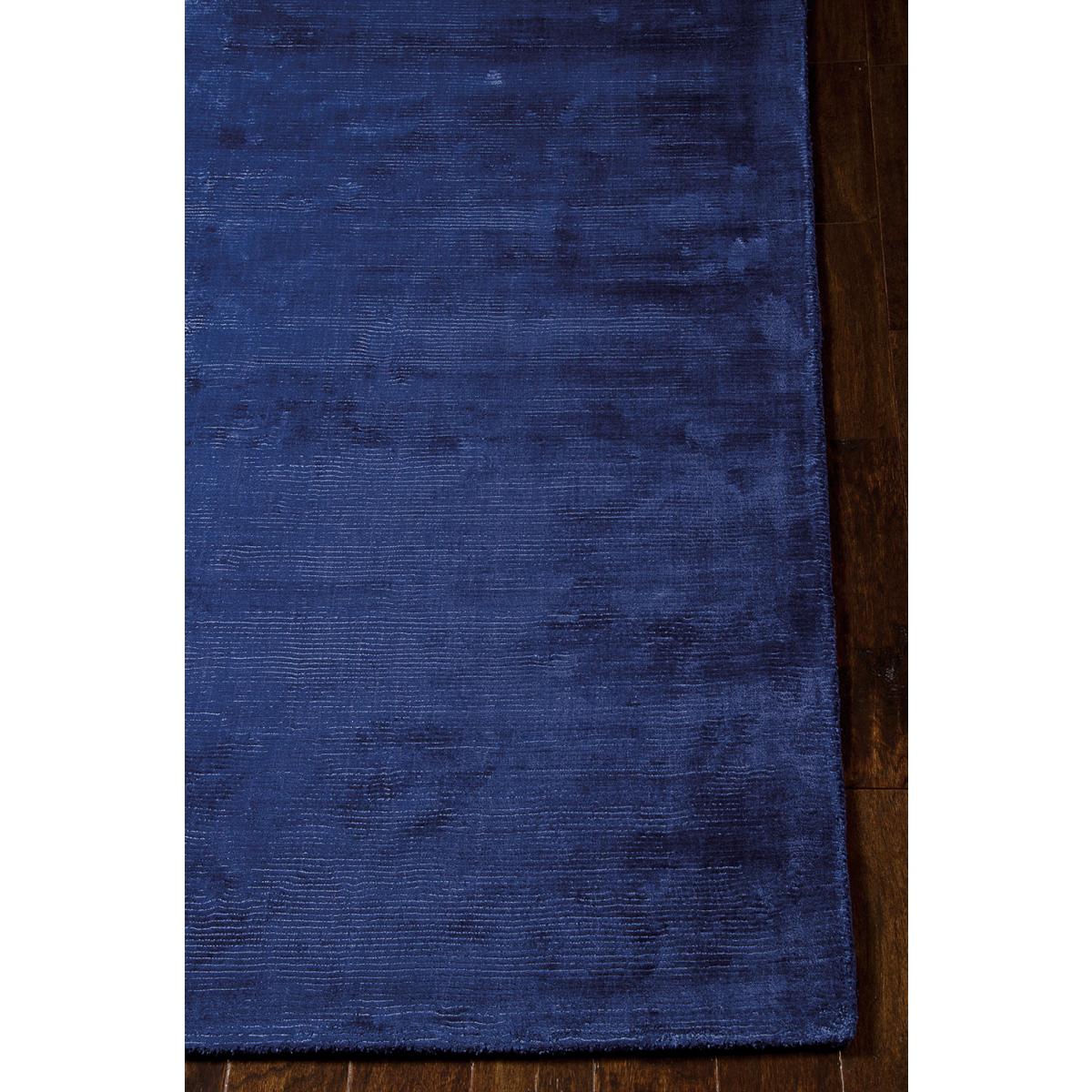 Tapis salon et chambre fait main en viscose motif uni LUNAR — vue 5