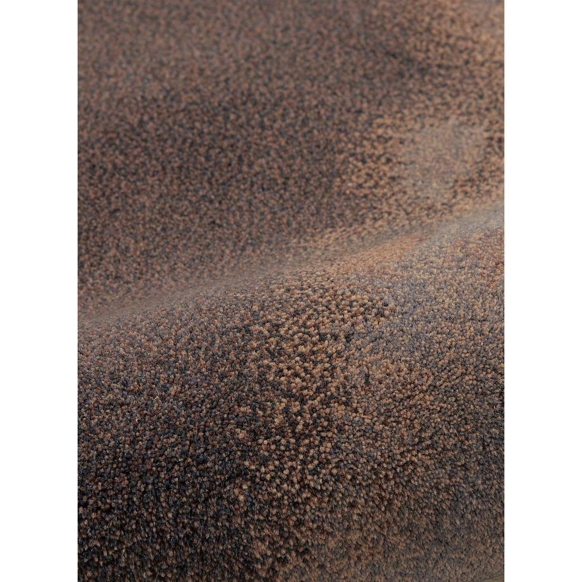 Tapis salon et chambre fait main en laine motif faux uni LUSTER — vue 4