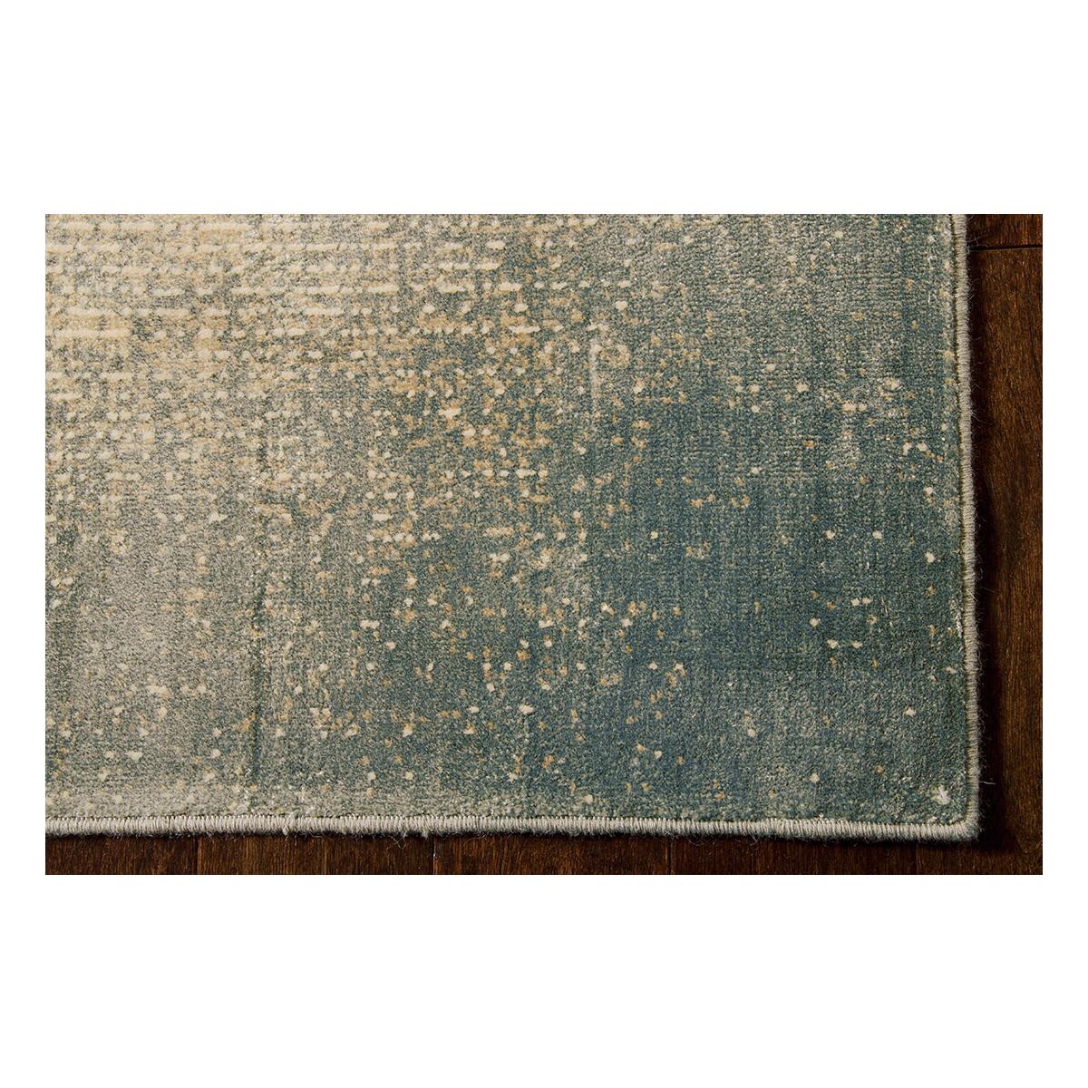 Tapis salon et chambre tissé en viscose motif simple MAYA 02 — vue 4
