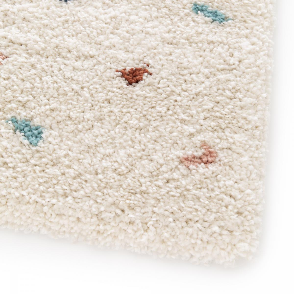 Tapis shaggy tissé motif simple CALYPSO 4 — vue 4