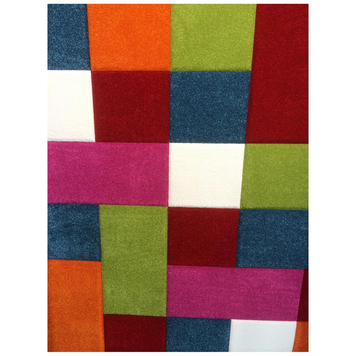 Tapis chambre tissé motif voiture LYN8 KIDCAR — vue 4