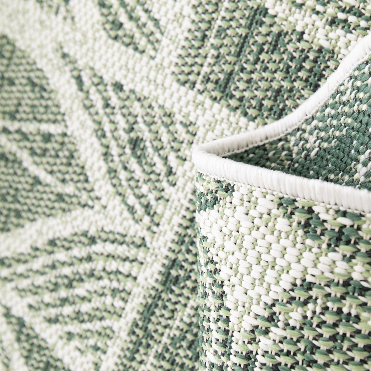 Tapis extérieur tissé kilim rectangle CASADA 1 — vue 6