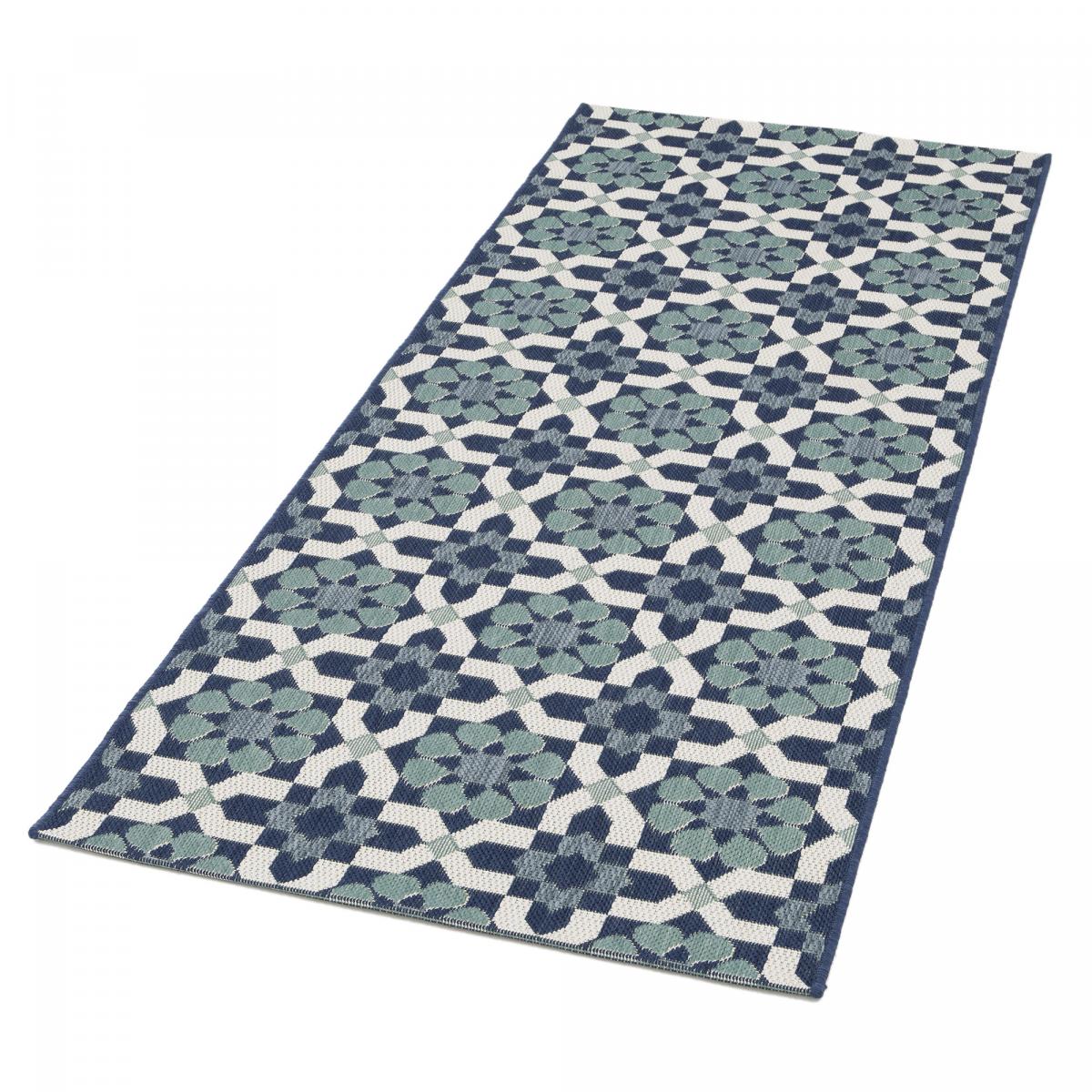 Tapis extérieur tissé kilim rectangle CASADA 14 — vue 4